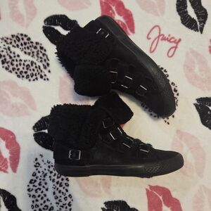 ASH Black High Top Sneakers With Buckles